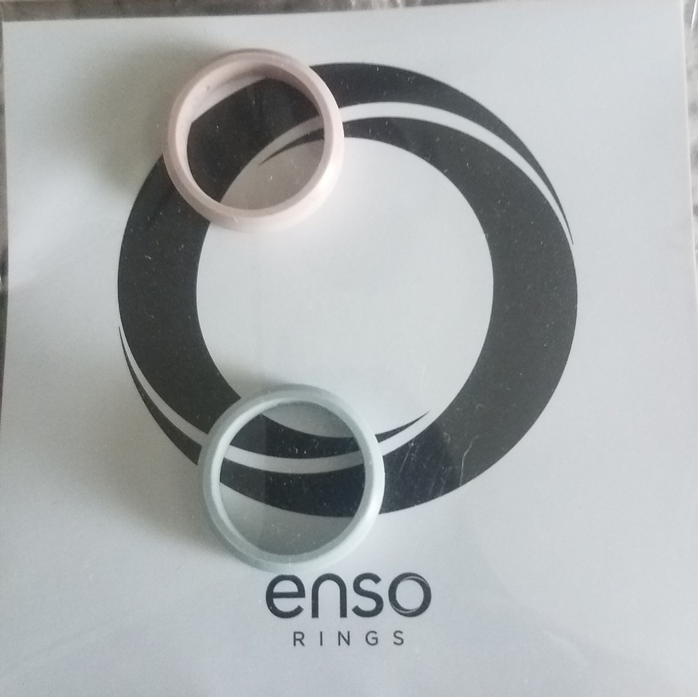 Enso women's silicone rings size 6